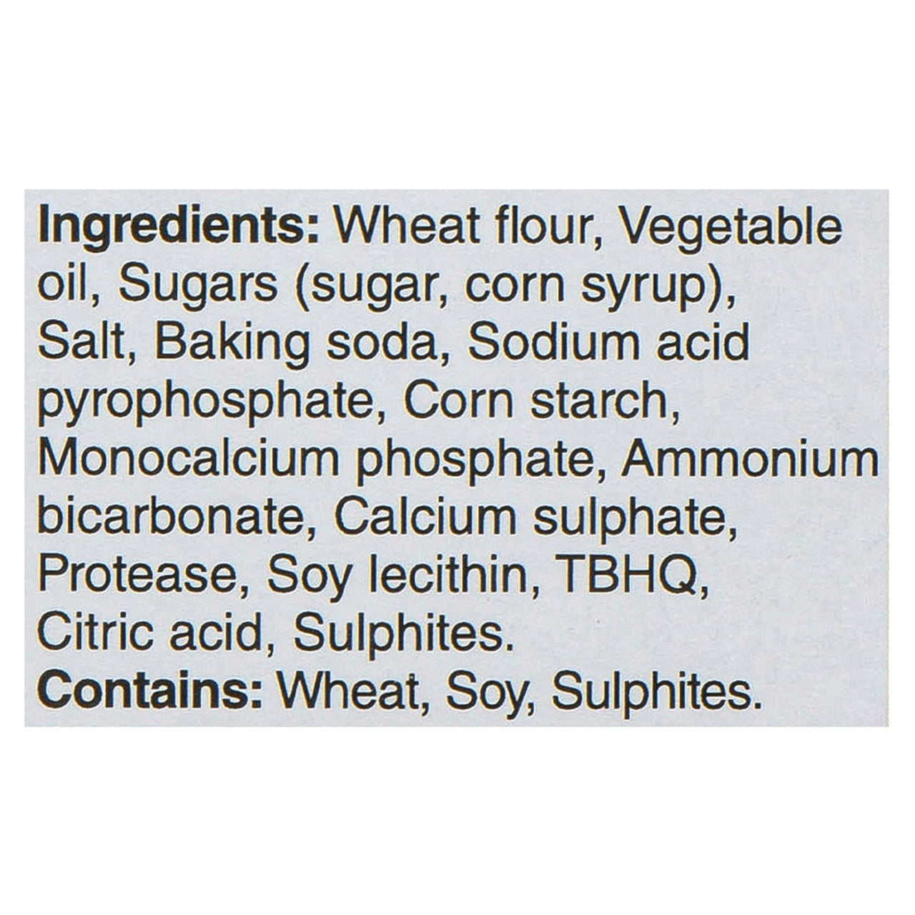 Kellogg's Town House Original Crackers, 391g/13.7 oz. Box Ingredients
